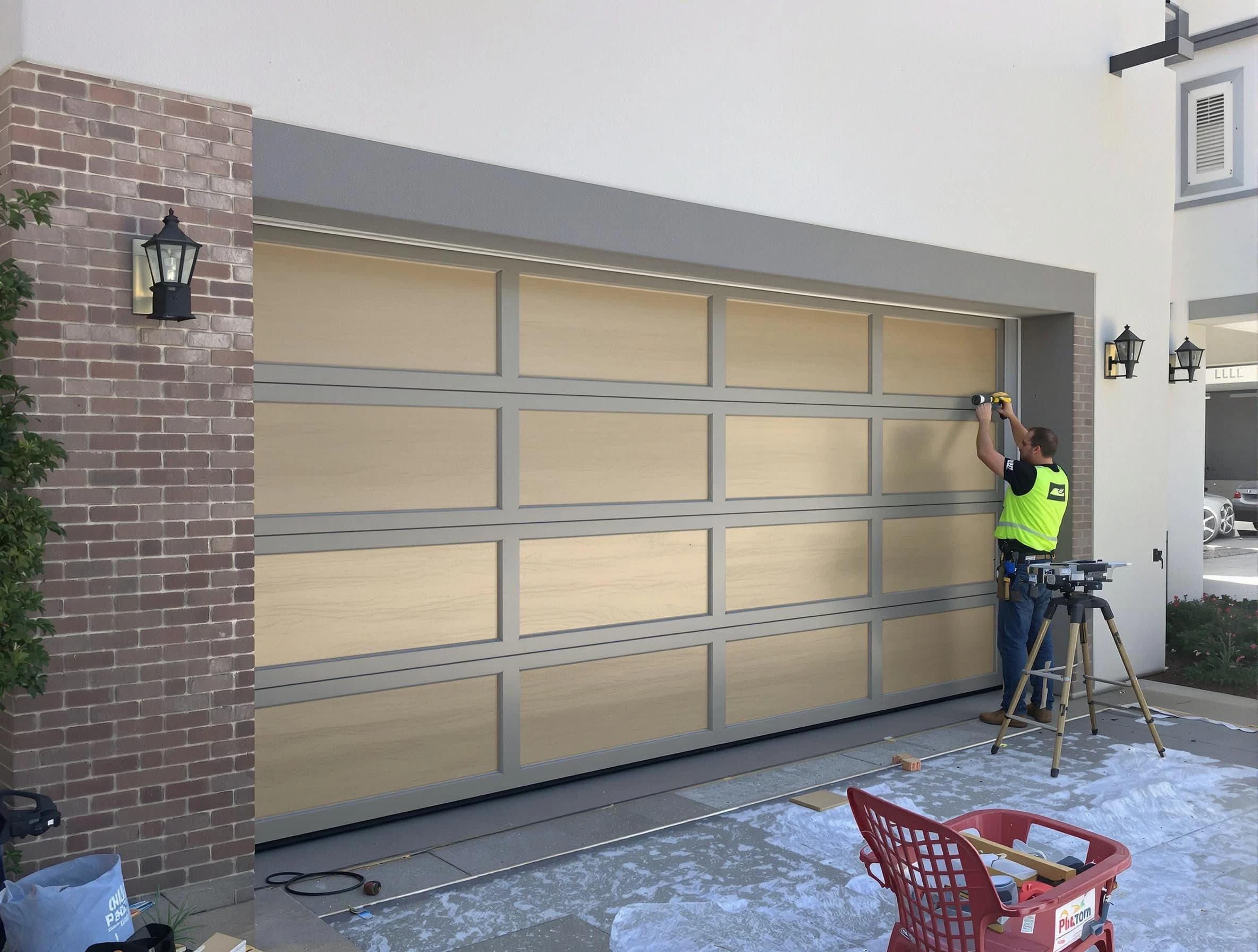Garage door replacement service by Monroe Garage Door Repair in Monroe